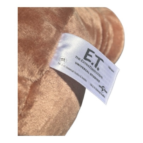 10 Inch E.T. Extra Terrestrial Plush Toy New With Tags. - Picture 4 of 4
